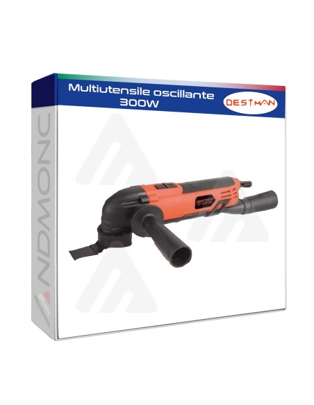 Multiutensile oscillante 300W destman dt-6575-80