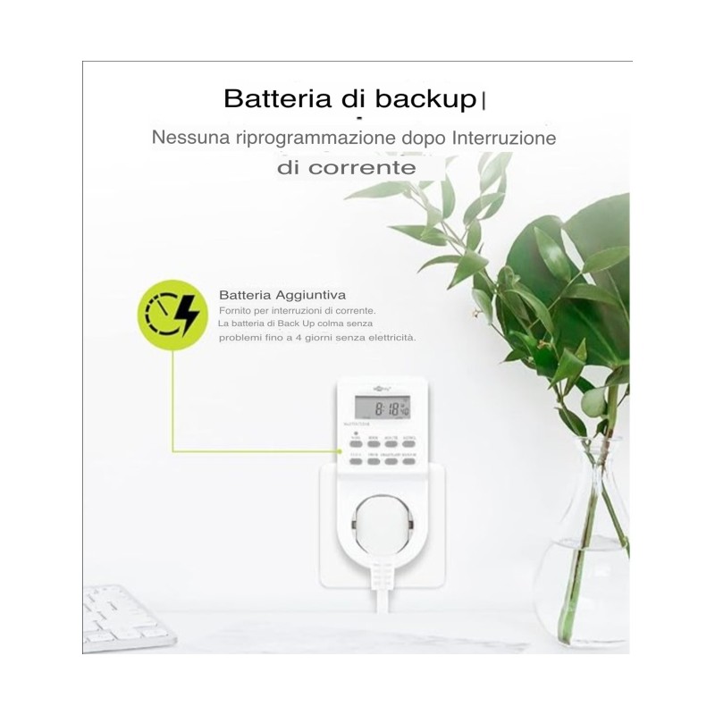 Presa Temporizzata Digitale