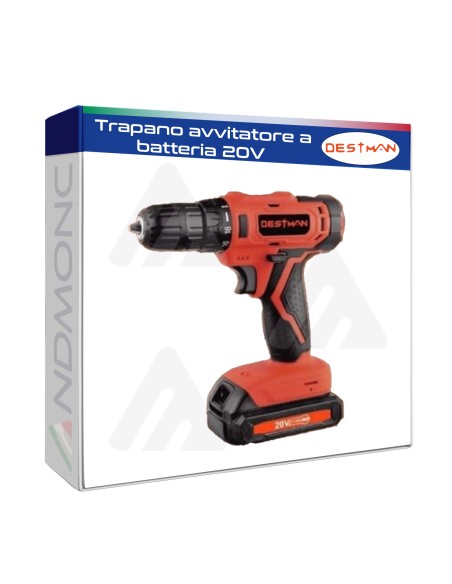 Trapano elettrico a batteria 20V destman hm-8830S