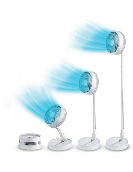 Ventilatore pieghevole senza fili usb 2000mAh