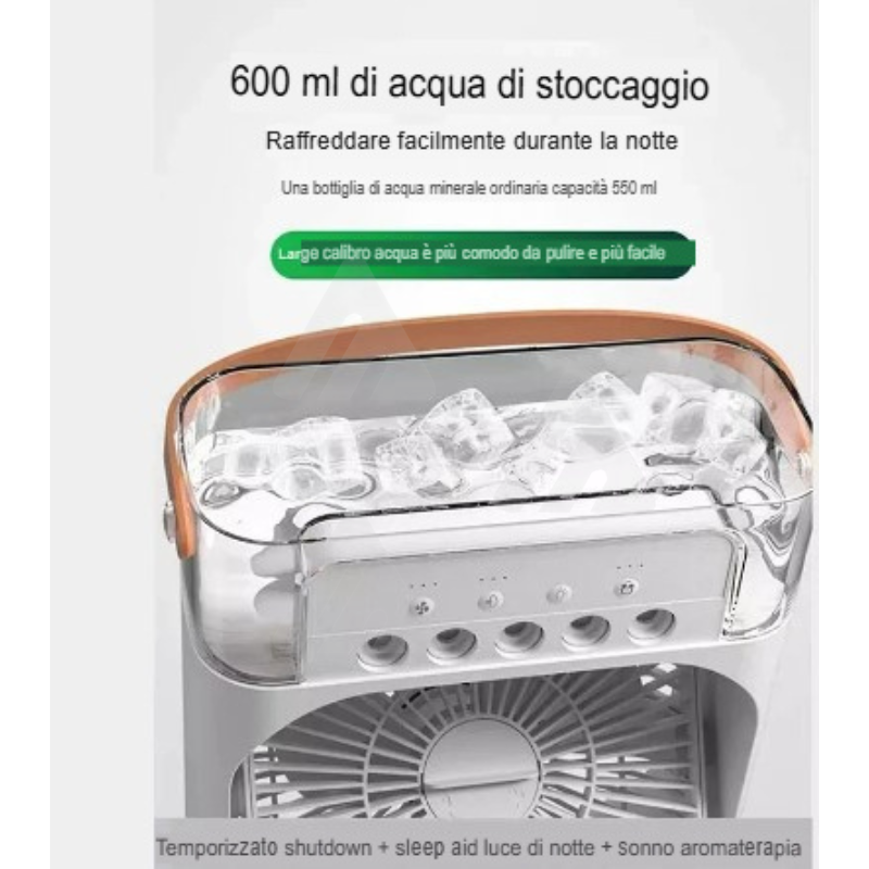 Ventilatore 2in1 e condizionatore portatile...