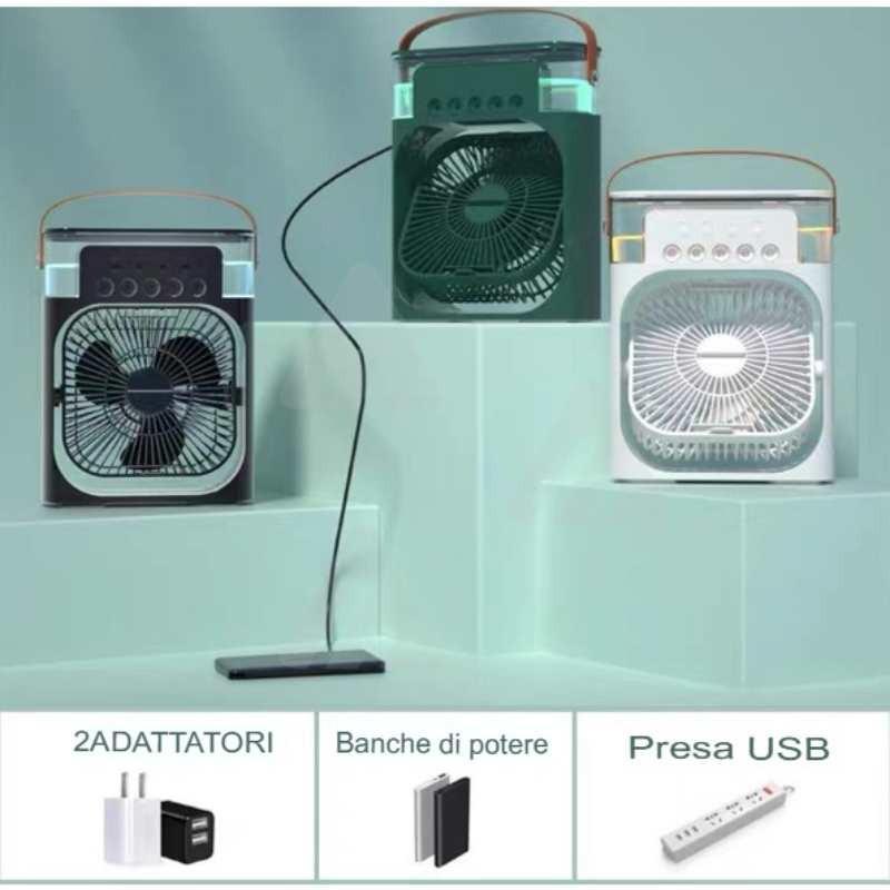 Ventilatore 2in1 e condizionatore portatile...