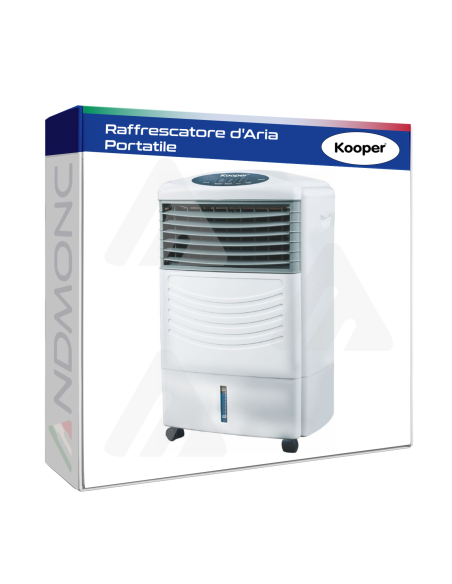 Raffrescatore d'Aria Portatile Evaporativo Senza Tubo 70W 3 In 1