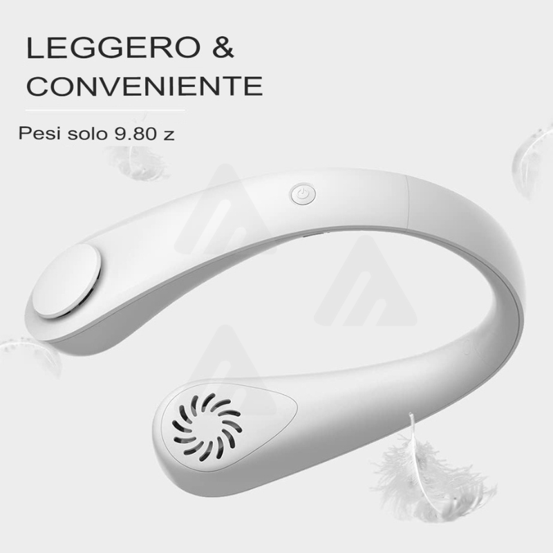 Ventilatore portatile da collo ricaricabile...