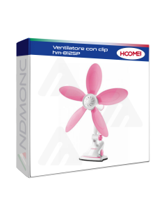 Ventilatore con clip hm-8125P
