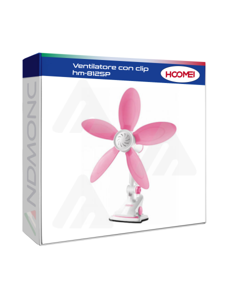 Ventilatore con clip hm-8125P