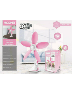 Ventilatore con clip hm-8125P 2