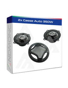 2x Casse Auto 350 watt