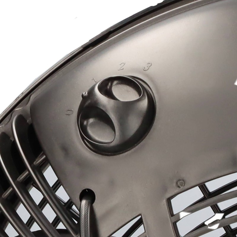 Ventilatore da terra 90W 51cm nero coveri...