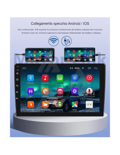 Autoradio 2 DIN 10" Android gps wifi bluetooth 2