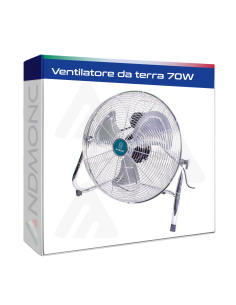 Ventilatore da terra 70W 3 Velocità