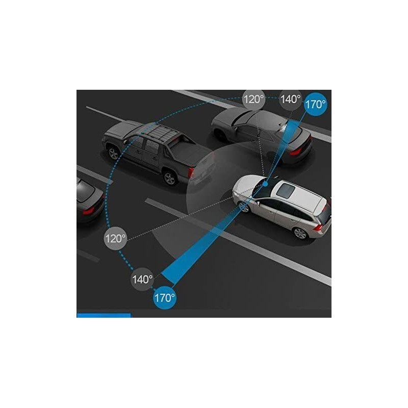 DVR Auto 1080P Monitor specchietto videocamera...