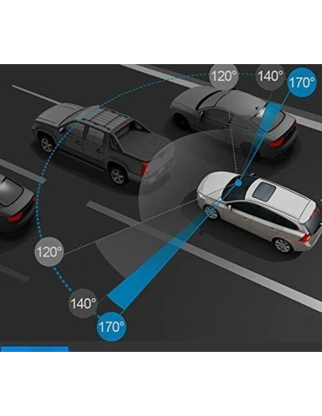 DVR Auto 1080P Monitor specchietto videocamera fronte e retro