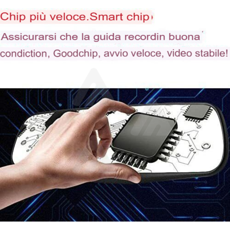 DVR Auto 1080P Monitor specchietto videocamera...