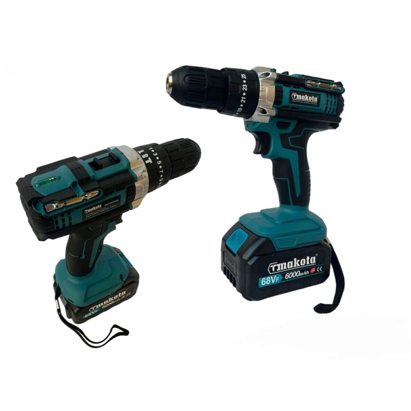 Kit 3 in 1 Trapano Avvitatore + Avvitatore a...