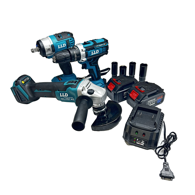 Kit 3 in 1 Trapano Avvitatore + Avvitatore a...