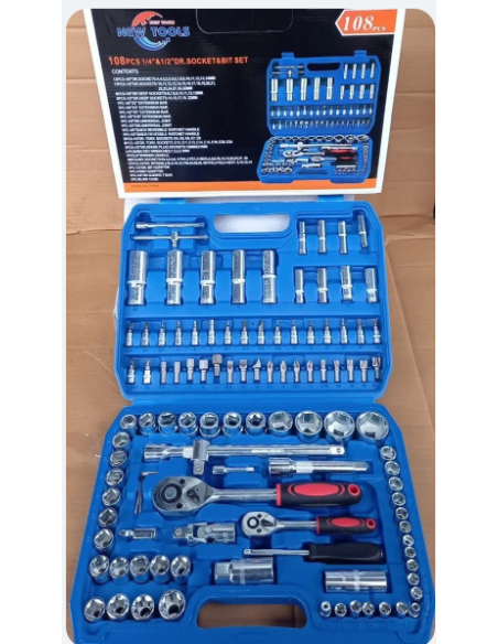 Valigia Set da 108pz. Chiavi a Bussola