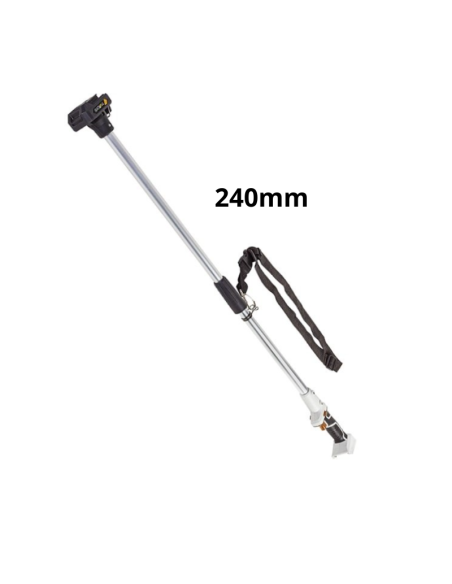 Kit potatura forbice cesoia motosega 6" a batteria 26V + asta telescopica