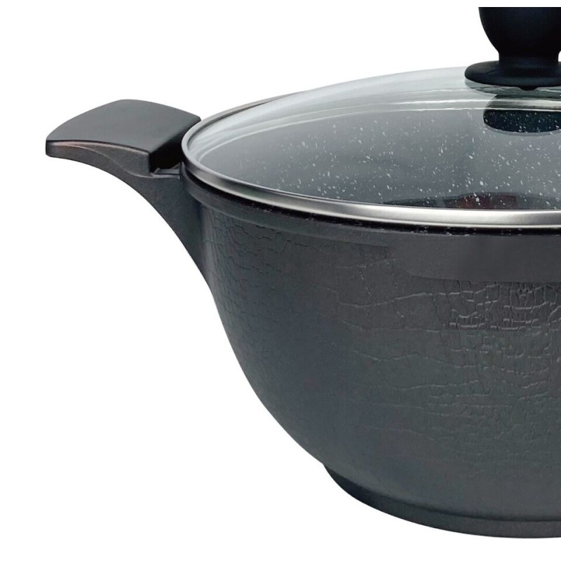 Set di Pentole Nero 20-24-28cm Cheffinger Rosa...