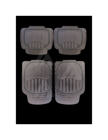 Set da 4pz. Tappeto per AUTO in pvc art. ESTORIL