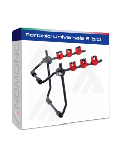 Portabici Universale 3 bici art. Apollo adatto per tutti...