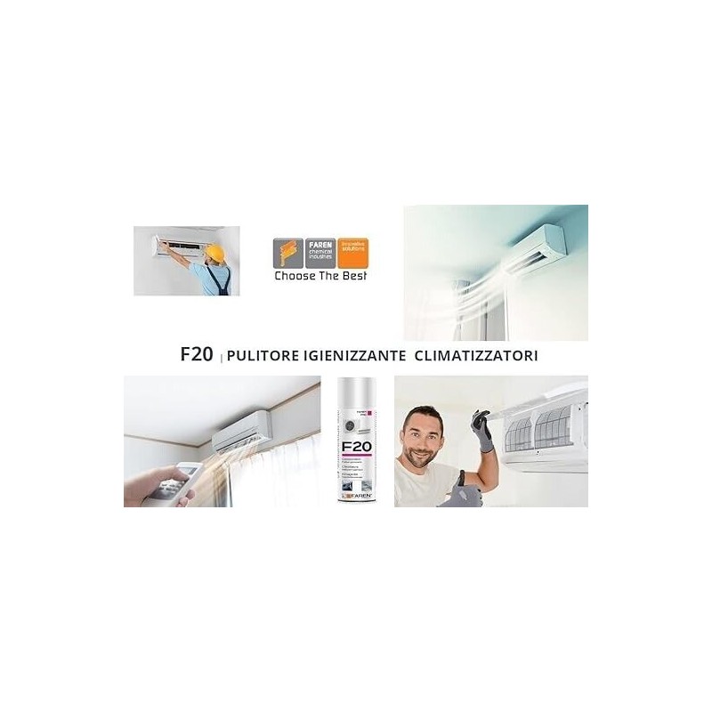 Faren - F20 - Igienizzante Spray per...