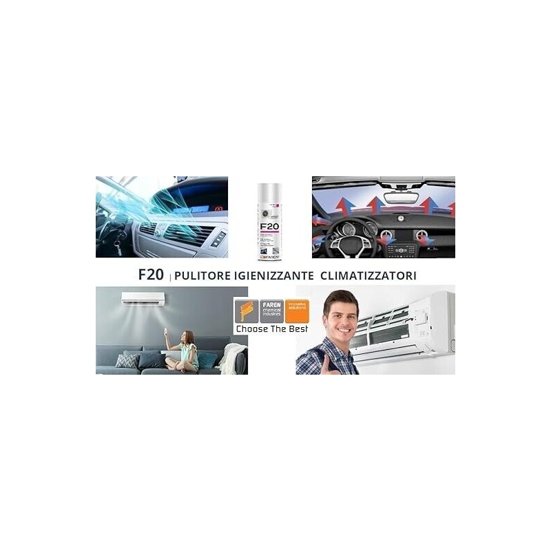 Faren - F20 - Igienizzante Spray per...