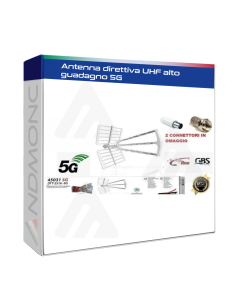 Antenna direttiva UHF alto guadagno 5G