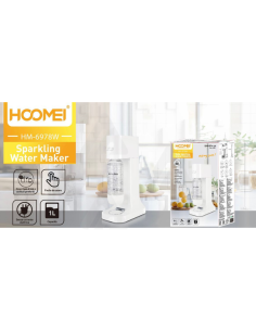 Gasatore di Acqua frizzante 1 Litro hm-6978W 2