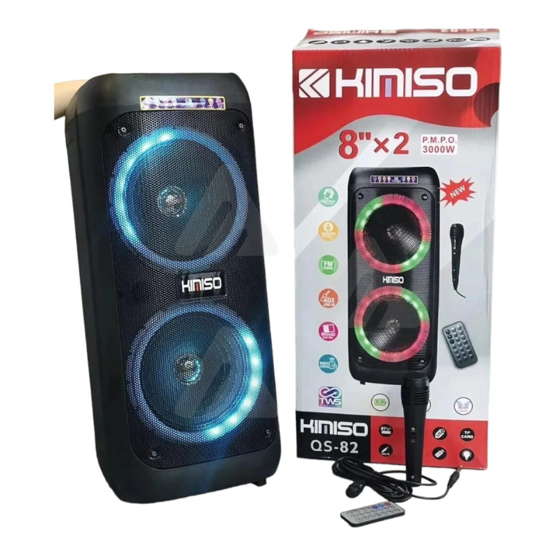 Cassa Bluetooth Wireless con Microfono Doppio...