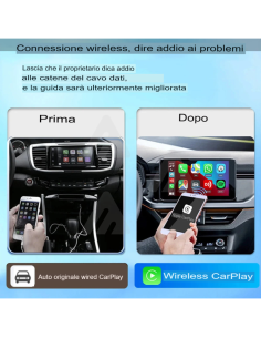 2 in 1 Mini Carplay & Android Auto Box 2