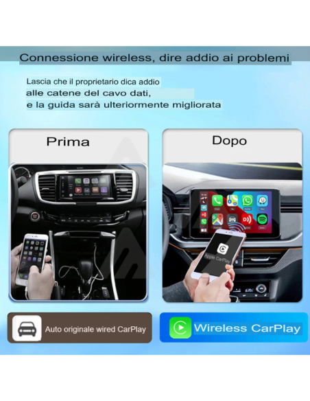 2 in 1 Mini Carplay & Android Auto Box