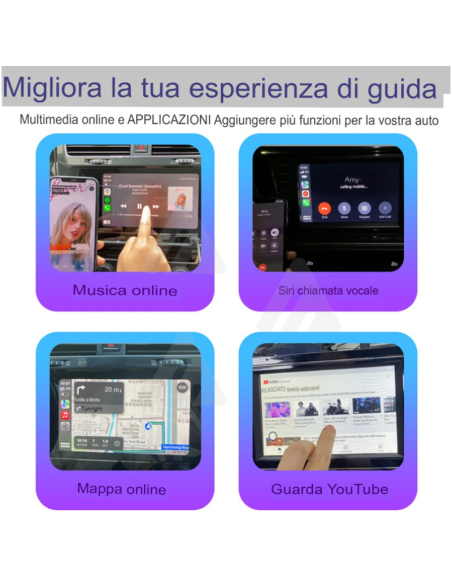 2 in 1 Mini Carplay & Android Auto Box