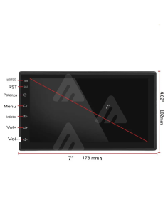 Autoradio 2din  BT Touch Screen 7.0", Android CARPLAY... 2