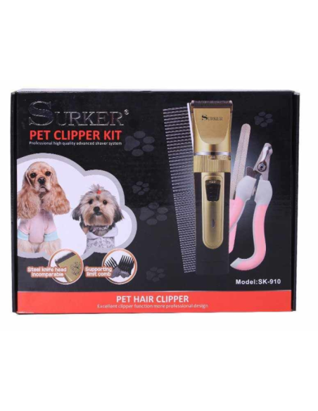 Rasoio Kit toelettatura cane gatto