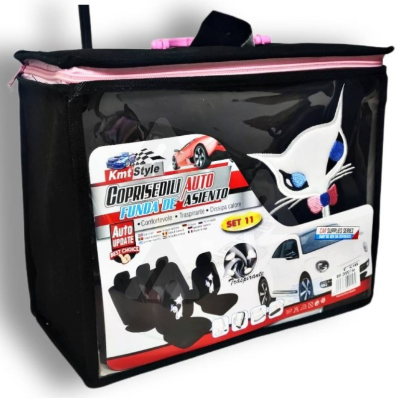 Set Completo Coprisedili Auto universali Gatto