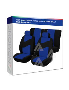Set coprisedili Auto universale BLU
