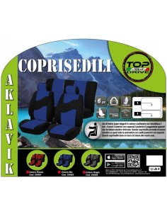 Set coprisedili Auto universale BLU 2