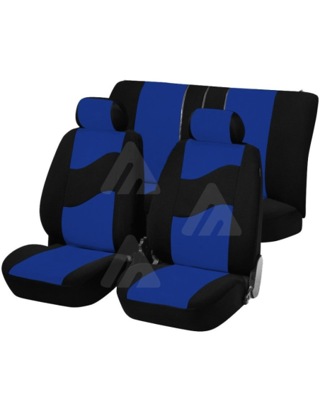 Set coprisedili Auto universale BLU