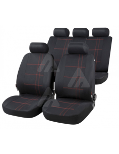 Set completo Coprisedile Boston Rosso 2