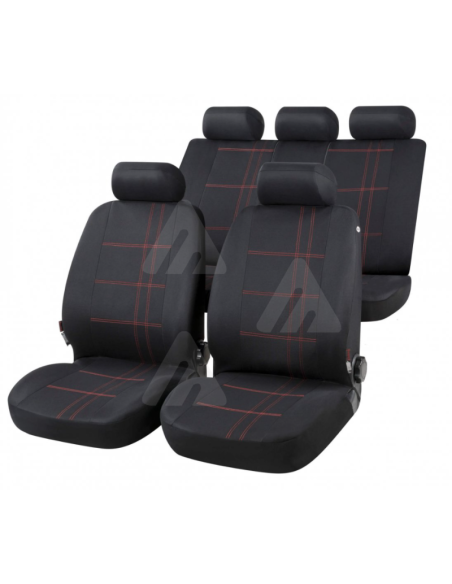 Set completo Coprisedile Boston Rosso