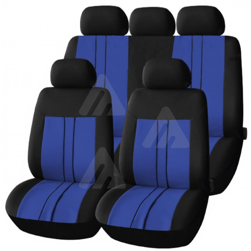 Set completo coprisedile Detroit BLU