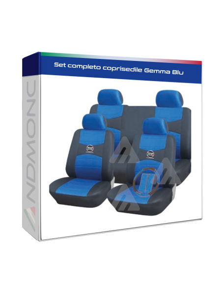 Set completo coprisedile Gemma Blu