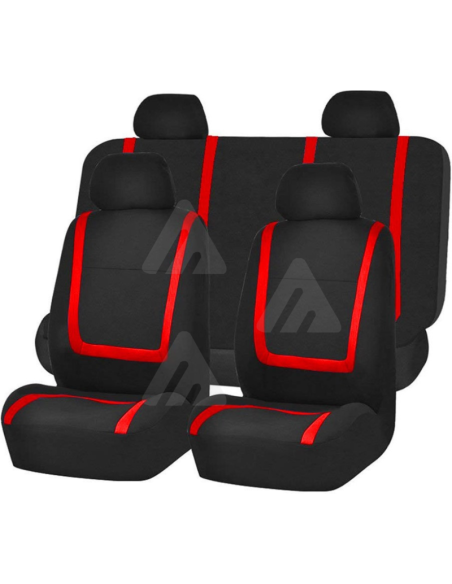 Set completo coprisedile Lipari Rosso