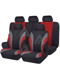 Set completo coprisedile stromboli Rosso 2