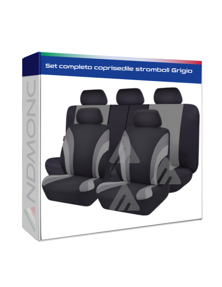 Set completo coprisedile stromboli Grigio