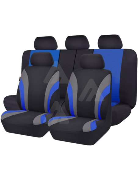 Set completo coprisedile stromboli Blu