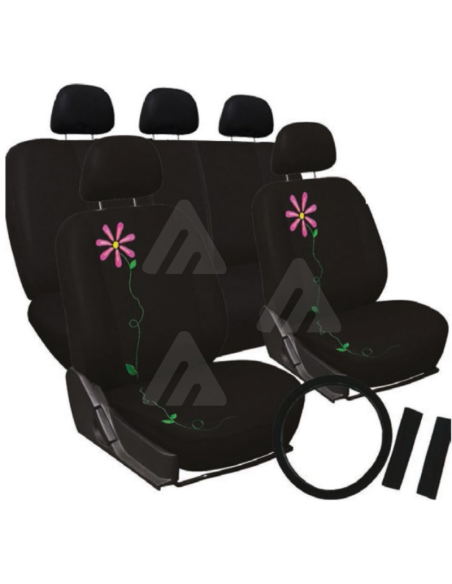 Set completo coprisedile summer flower