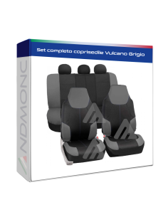 Set completo coprisedile Vulcano Grigio