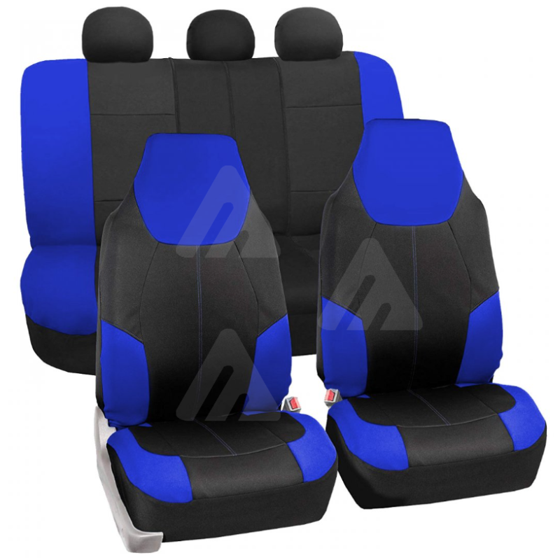 Set completo coprisedile Vulcano Blu